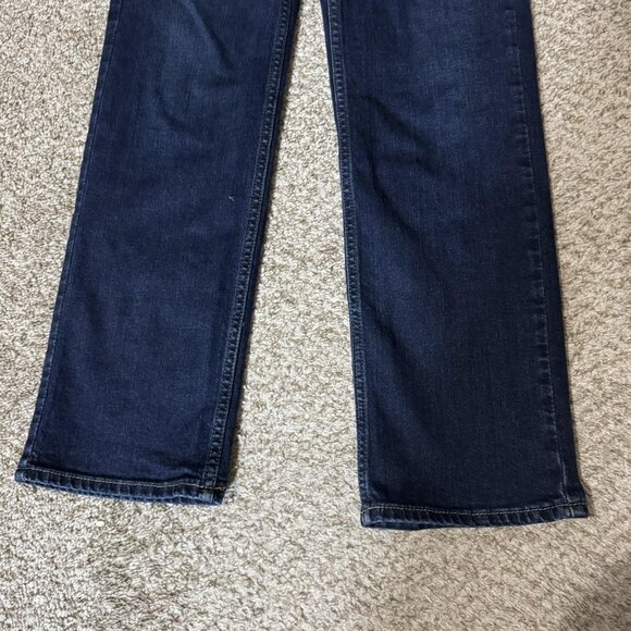 Hollister Jeans Mens 28x30 Blue Classic Straight Leg Dark Wash Denim Stretch - Picture 2 of 12